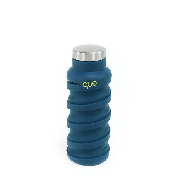 Питьевая бутылка Que The Collapsible Bottle 355 мл, Midnight Blue, Цвет: Midnight Blue