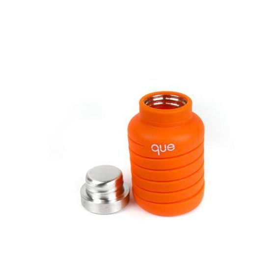 Питьевая бутылка Que The Collapsible Bottle 355 мл, Sunbeam Orange, Цвет: Sunbeam Orange, изображение 3 - MyBiggame Питьевая бутылка Que The Collapsible Bottle 355 мл, Sunbeam Orange, Цвет: Sunbeam Orange, изображение 3