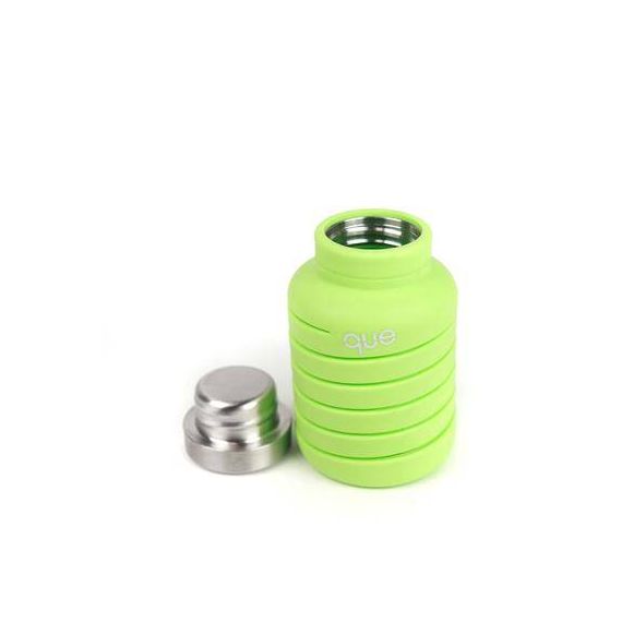 Питьевая бутылка Que The Collapsible Bottle 355 мл, Keylime Green, Цвет: Keylime Green, изображение 3 - MyBiggame Питьевая бутылка Que The Collapsible Bottle 355 мл, Keylime Green, Цвет: Keylime Green, изображение 3