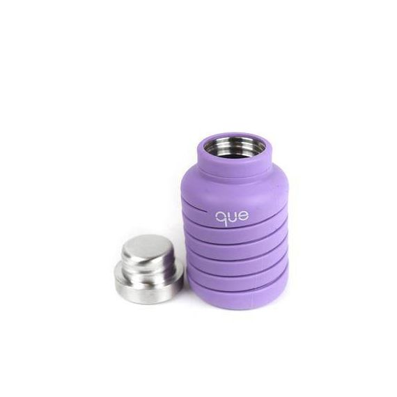 Питьевая бутылка Que The Collapsible Bottle 592 мл, Violet Purple, Цвет: Violet Purple, изображение 3