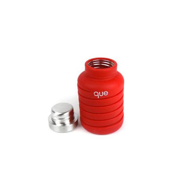 Питьевая бутылка Que The Collapsible Bottle 355 мл, Bonfire Red, Цвет: Bonfire Red, изображение 3 - MyBiggame Питьевая бутылка Que The Collapsible Bottle 355 мл, Bonfire Red, Цвет: Bonfire Red, изображение 3