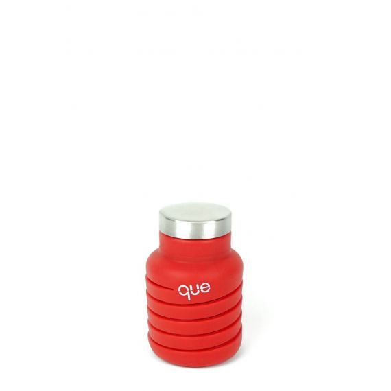 Питьевая бутылка Que The Collapsible Bottle 355 мл, Bonfire Red, Цвет: Bonfire Red, изображение 2 - MyBiggame Питьевая бутылка Que The Collapsible Bottle 355 мл, Bonfire Red, Цвет: Bonfire Red, изображение 2