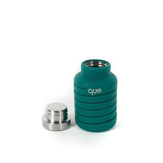 Питьевая бутылка Que The Collapsible Bottle 592 мл, Forest Green, Цвет: Forest Green, изображение 3