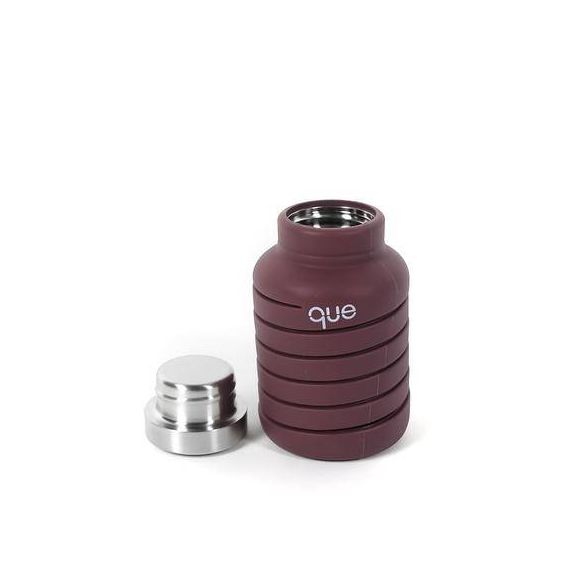 Питьевая бутылка Que The Collapsible Bottle 592 мл, Frozen Plum, Цвет: Frozen Plum, изображение 3 - MyBiggame Питьевая бутылка Que The Collapsible Bottle 592 мл, Frozen Plum, Цвет: Frozen Plum, изображение 3