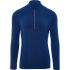 Термофутболка мужская Thermowave Merino Arctic Zipper, Navy, Цвет: Navy, Размер: S