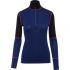 Термофутболка женская Thermowave Merino ONE Zipper, Blue Depth, Цвет: Blue Depth, Размер: XS