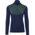 Термофутболка мужская Thermowave Merino Xtreme Zipper, Night Blue, Цвет: Night Blue, Размер: S