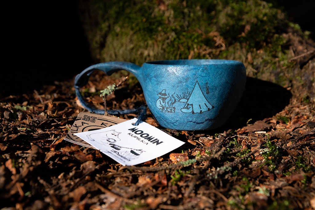 Туристическая чашка-кукса Kupilka 21 Camping, Blueberry для похода, кемпинга, пикника