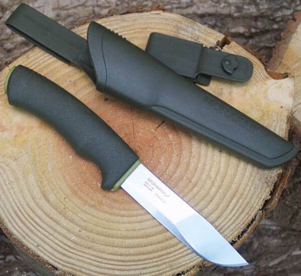 Полевой нож Morakniv Bushcraft Forest 12356 в блистере для охоты, бушкрафта, туризма