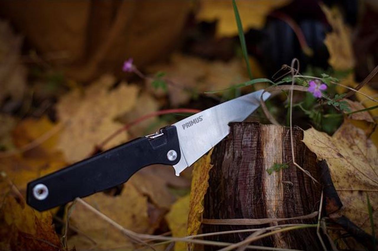 Походный складной нож Primus FieldChef Pocket Knife, Black для туризма