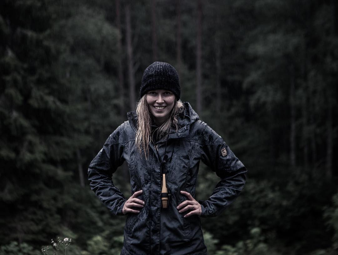 Туристическая женская куртка Sasta Peski Women Ventile jacket, 38 Dark Olive для похода, трекинга, занятий спортом
