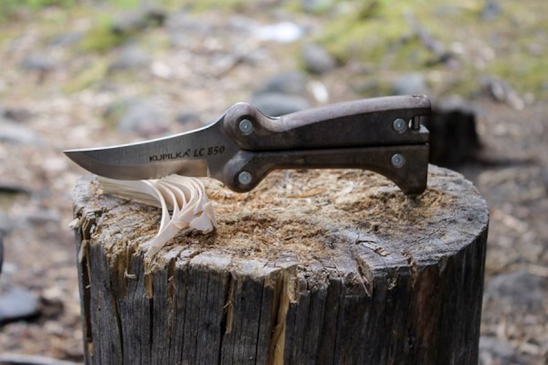 Туристический финский нож Kupilka LC 850 Original для бушкрафта, охоты, рыбалки
