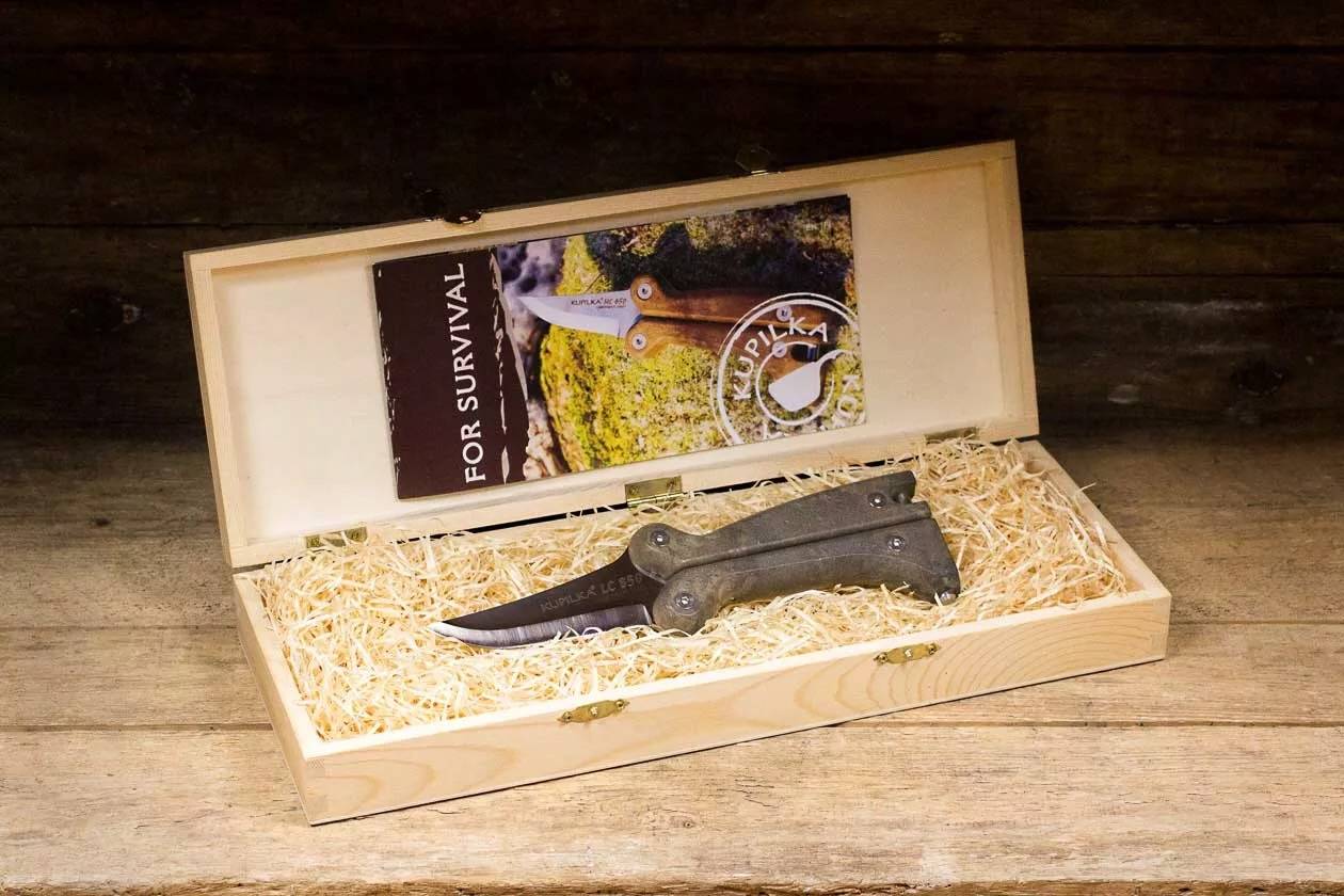 Финский складной нож Kupilka LC 850 Original для похода, охоты, бушкрафта