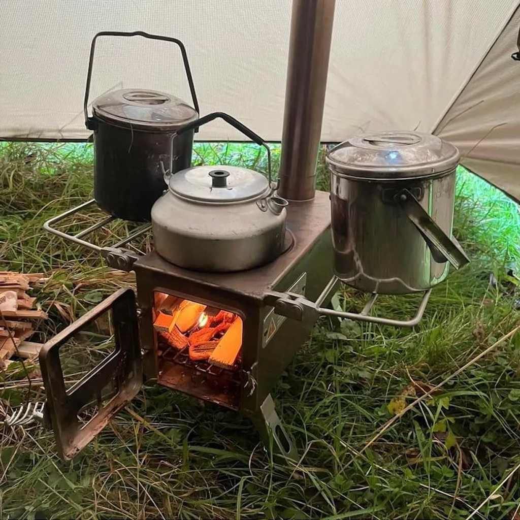 Переносная печь в палатку Winnerwell Nomad Medium для туриста, рыбака, охотника