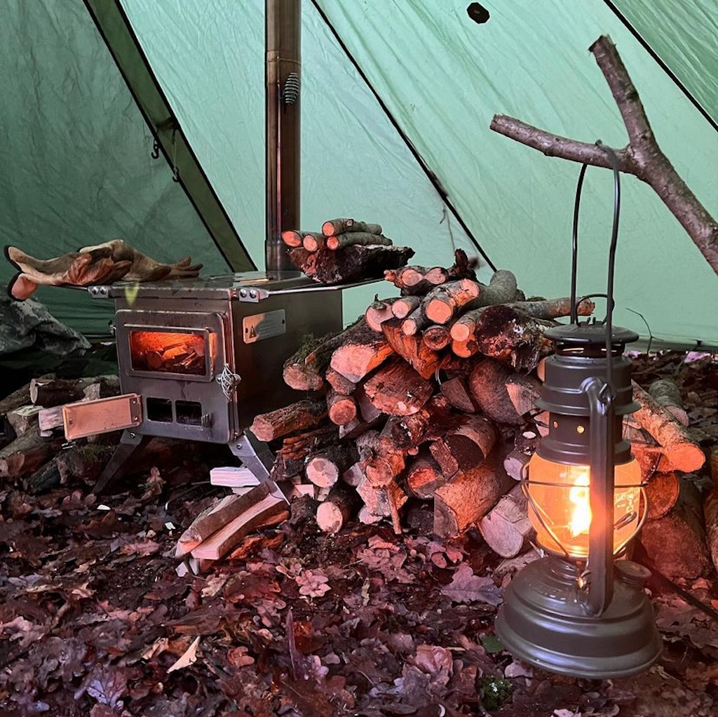 Мобильная походная печь для палатки Winnerwell Nomad Medium длительного горения на дровах