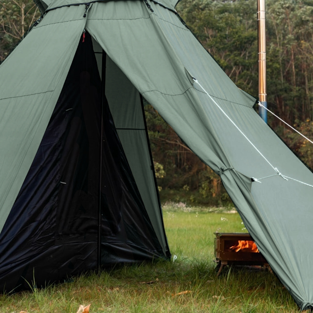 Внутренний тент для туристической палатки с печкой  Pomoly Yarn Octa 