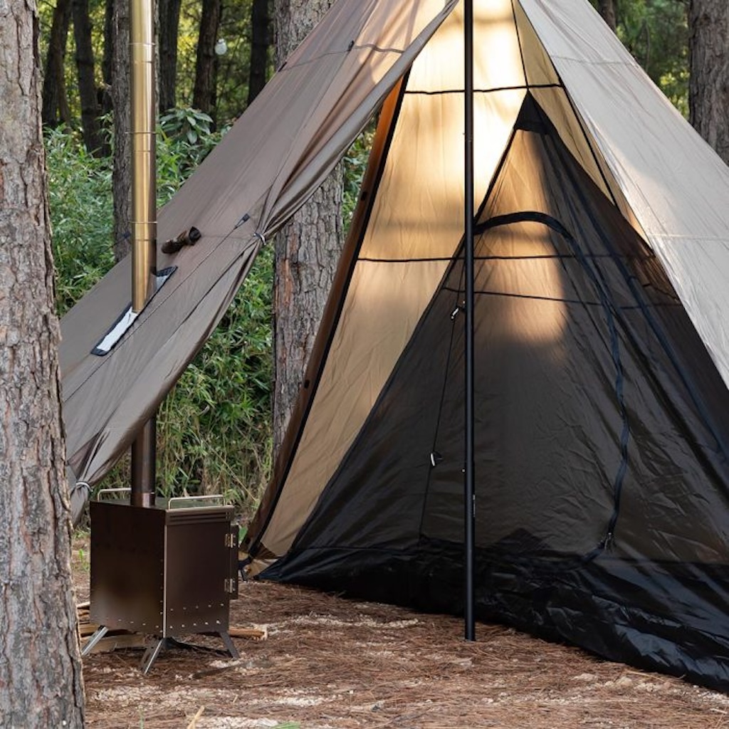 Внутренний тент Pomoly Mesh Inner Tent Half для палатки с печкой Hussar Plus 2.0