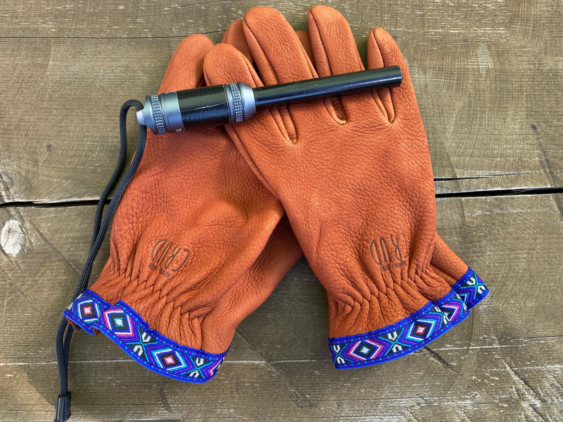 Перчатки из оленьей кожи Crud Hjort Gloves для туризма 