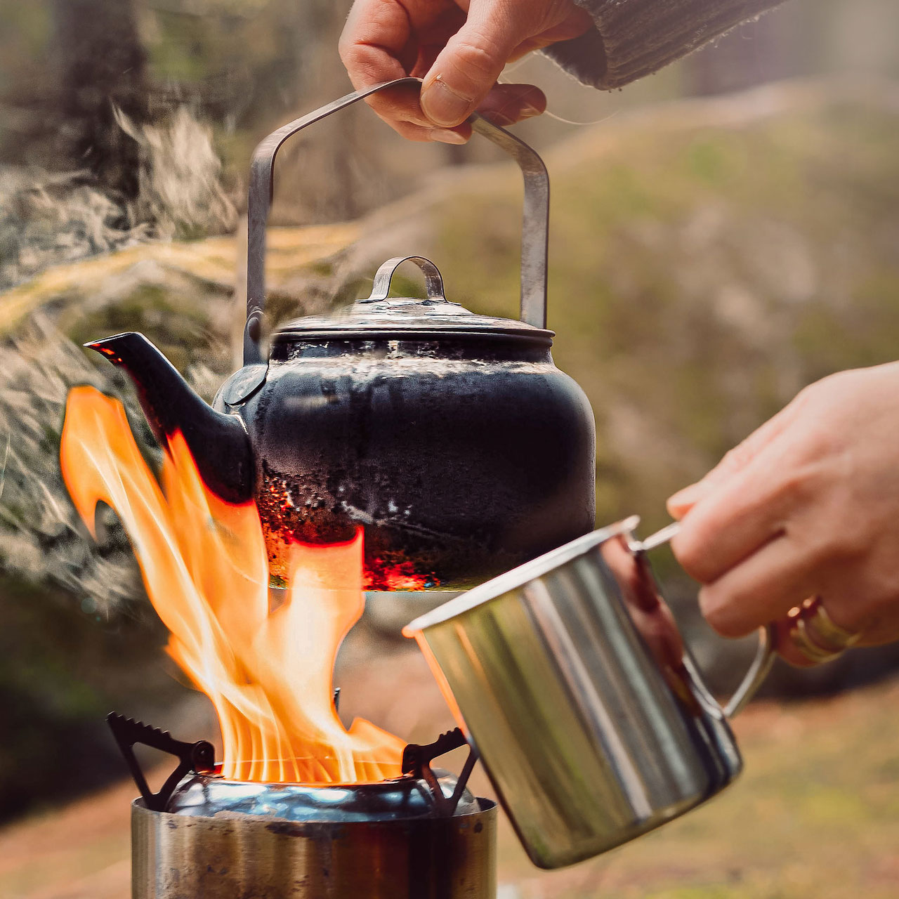 Campfire on sale tea kettle