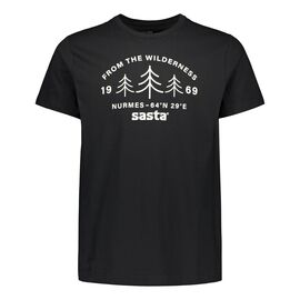 Футболка мужская Sasta Wilderness, 19 Black, Цвет: 19 Black, Размер: S