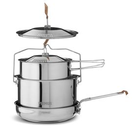 Набор посуды Primus CampFire Cookset Stainless Steel Large