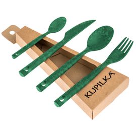 Набор столовых приборов Kupilka Cutlery Set Craft Box, Conifer, Цвет: Conifer