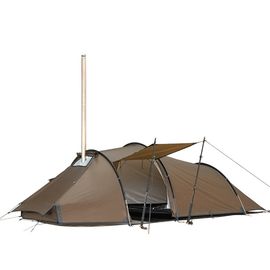 Палатка Pomoly Locomotive 2.0 Chimney Tent, Dark Brown