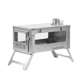 Печь-камин титановая Pomoly T1-3 Fastfold Titanium