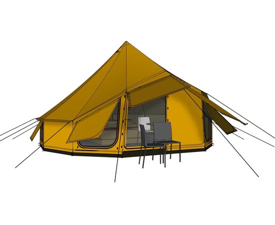 Палатка Autentic Jack Bell 5.2, Turmeric, Цвет: Turmeric
