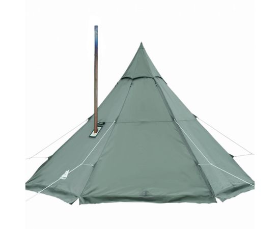 Палатка Pomoly HEX Plus Тipi Wood Stove Tent, Green, Цвет: Green