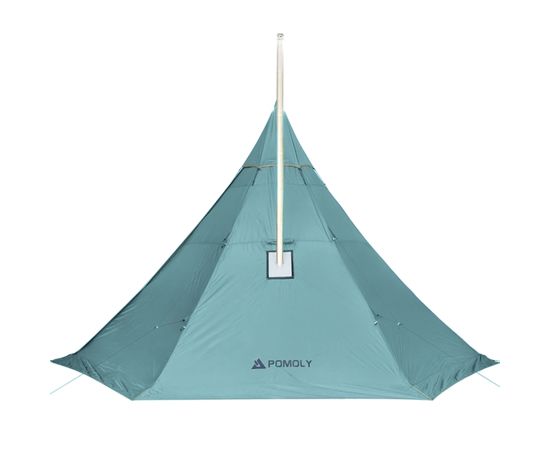 Палатка Pomoly Hussar Plus 2.0 Тipi Wood Stove Tent, Green, Цвет: Green