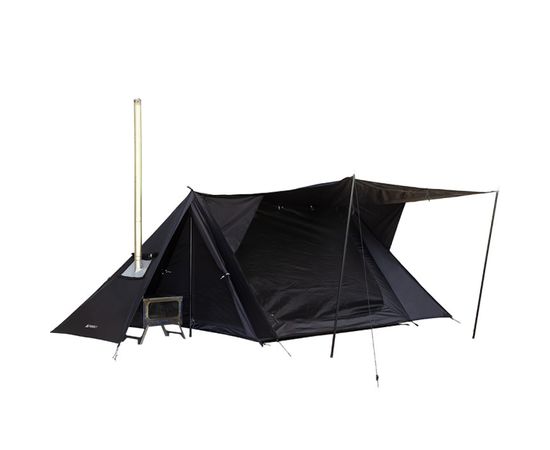 Палатка Pomoly STOVEHUT BLACK Shelter Hot Tent, Black, Цвет: Black
