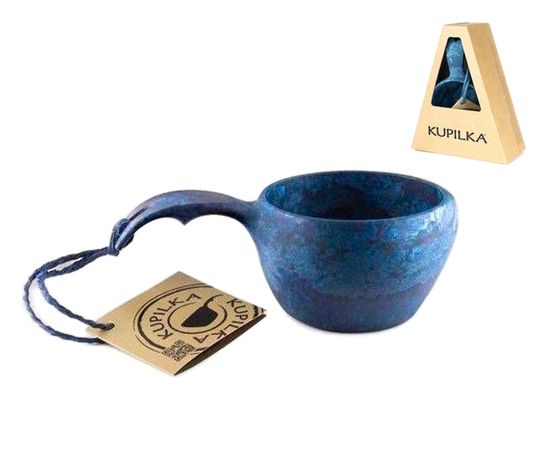 Финская чашка-кукса Kupilka 12 Junior Craft Box, Blueberry, Цвет: Blueberry