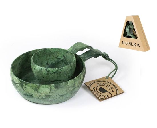 Набор посуды Kupilka 55+21 Craft Box, Conifer, Цвет: Conifer