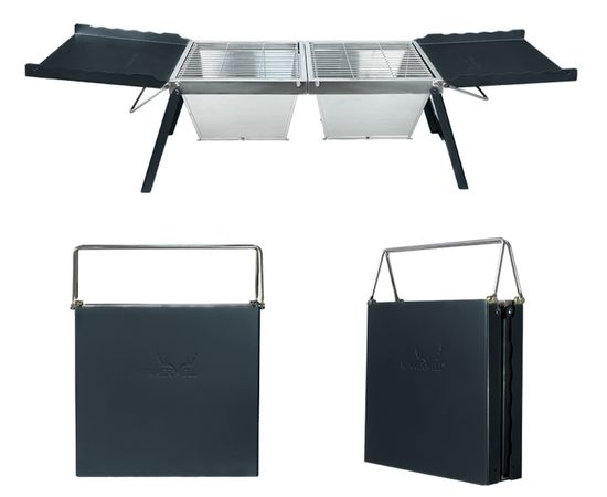 Складной гриль Winnerwell Fastfold Camp Table Charcoal BBQ Grill