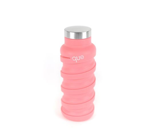 Питьевая бутылка Que The Collapsible Bottle 355 мл, Coral Pink, Цвет: Coral Pink